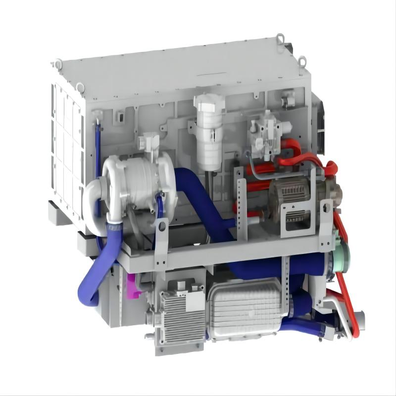 Sistem de pile de combustibil cu hidrogen cu membrană schimbătoare de protoni pentru vehicul de 125 kW
