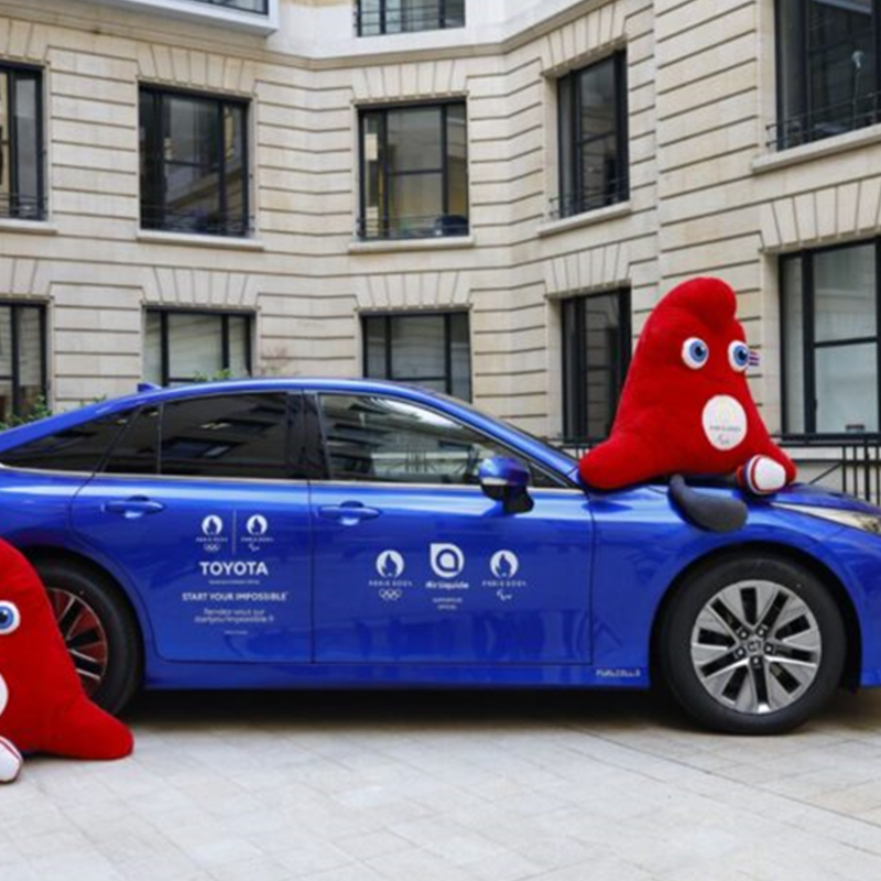 Air Liquide susține Paris 2024: va furniza hidrogen pentru 100 Toyota Mirai