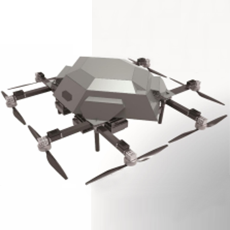 UAV cu sarcină mare distribuită alimentat cu hidrogen