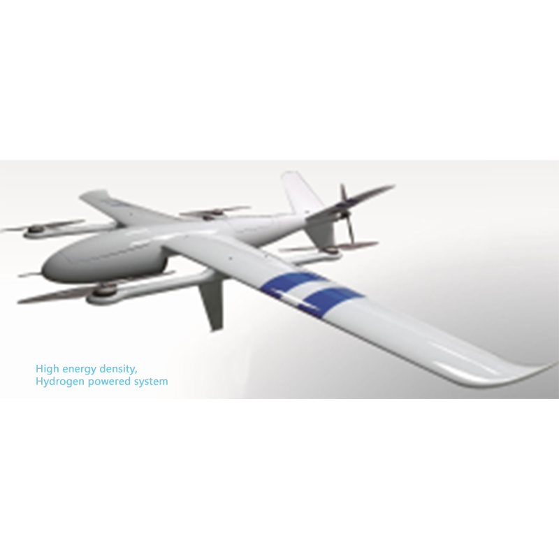 UAV cu aripă fixă ​​alimentată cu hidrogen