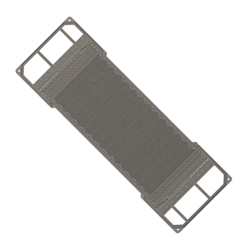 Accesorii cu celule de combustibil cu hidrogen Placă bipolară cu celule de combustibil de deșeuri metalice