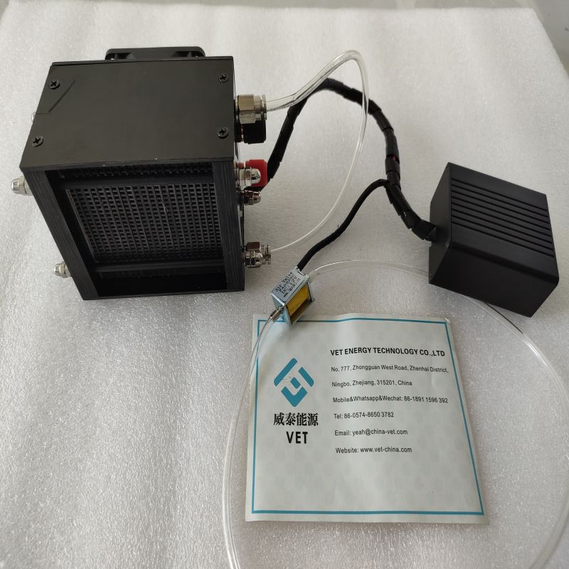Pile de combustie cu hidrogen Pemfc Stack Metal Bipolar Pile de combustie cu hidrogen 100w pentru drone