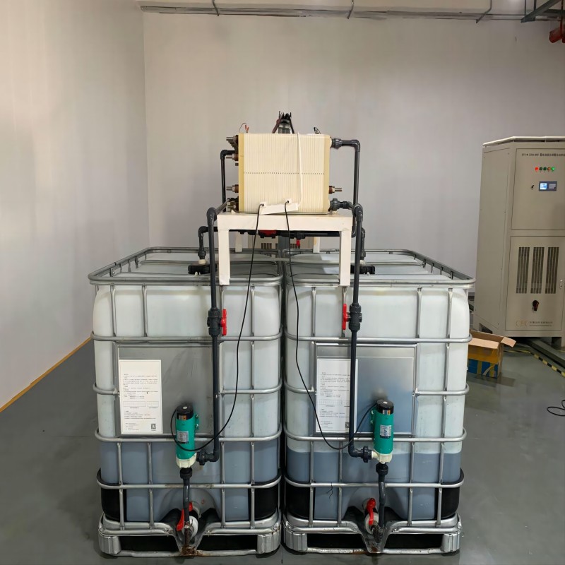 Noua baterie de flux redox de 5kw vanadiu